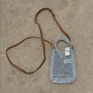 NWT Aerie Macrame Shoulder Bag